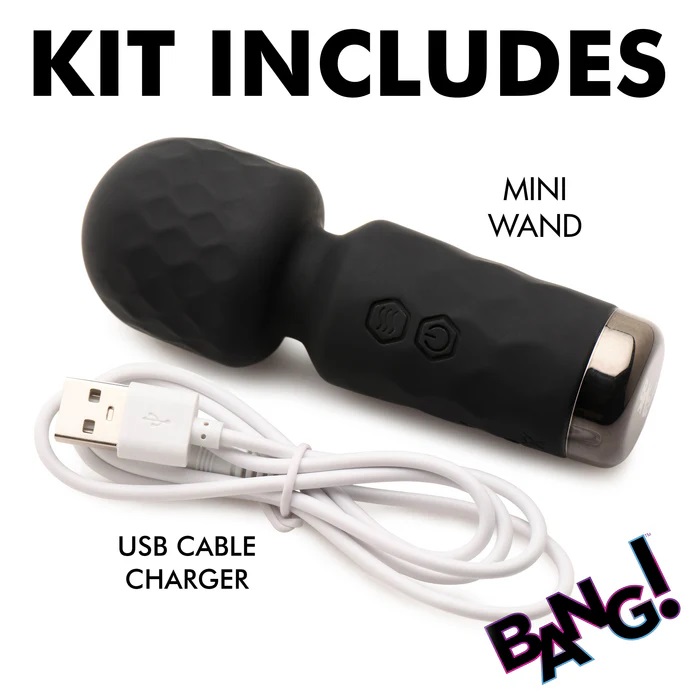 This is for the discreet hedonists. For those always ready f... Bang! - 10X Mini Wand - Black photo-9