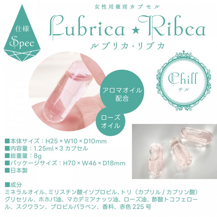 It's like a witch's elixir. Lubrica Rybka is a drop ... SSI - Chill Woman Aphrodisiac Capsules 3's Pack photo-6