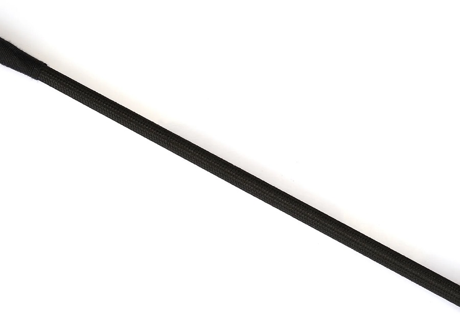 Samurai-inspired bondage accessories, embodying the spirit o... Liebe Seele - Samurai Leather Crop - Black photo-5