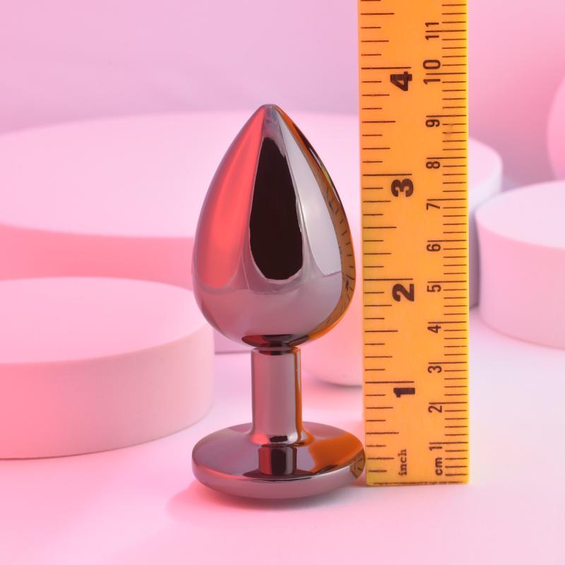 This striking butt plug is perfect for lovers of anal toys. ... Playboy - Tux Butt Plug L - Black photo-7