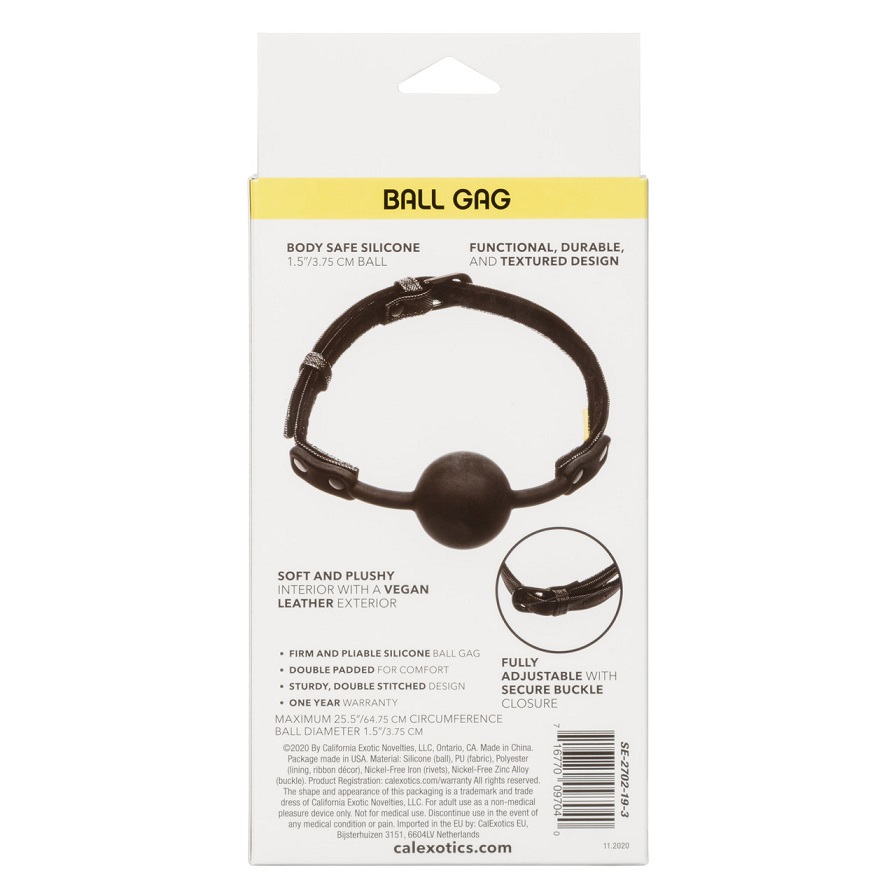 Your Boundless Ball Gag is waiting for you! This firm yet pl... CEN - Boundless Ball Gag - Black photo-7