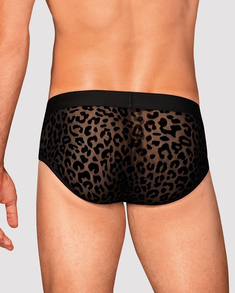 Black briefs from the Azmeron collection, delicately decorat... Obsessive - Azmeron Briefs - Black - S/M photo-4