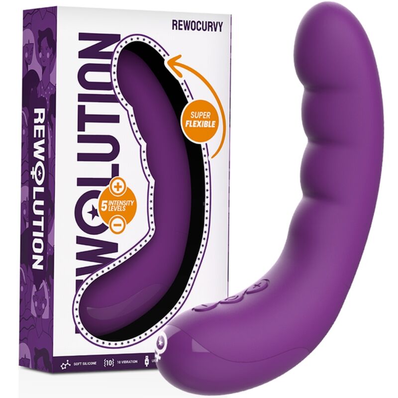 Rewolution - Rewocurvy 可调节角度震动棒 - 紫色 Rewolution - Rewocurvy 可调节角度震动棒 - 紫色 照片-6