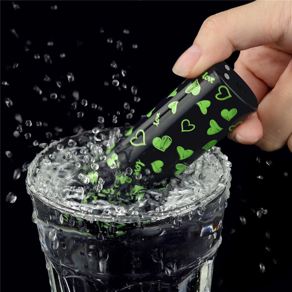 Rechargeable Glow-in-the-dark Massager is sized to stay at y... Lovetoy - Glow In Dark Mini Massager photo-9