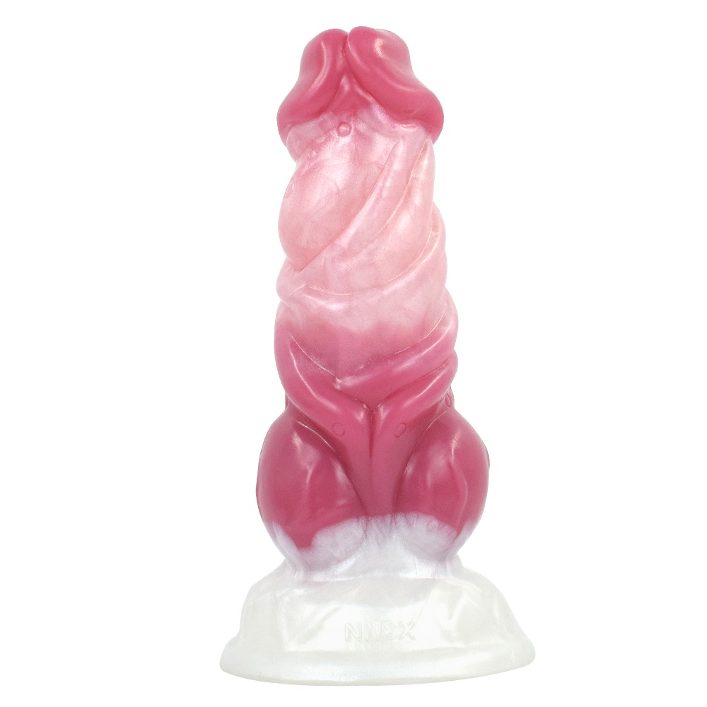 Material:silicone
Intotal L: 17.5cm
Insert L: 15cm
Diameter... FAAK - Demon Wolf Randy Strap-On - Rosy photo-3