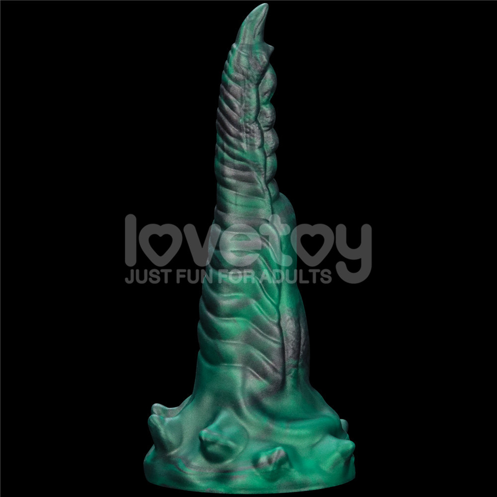 Introducing our uniquely designed fantasy dildo, the Savage ... Lovetoy - Savage Charm Vibro Dildo - Blue photo-6