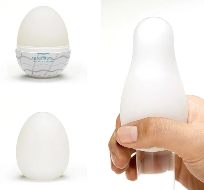 When you open the egg container, you will find these cutie o... Tenga - Egg Wavy II photo-3