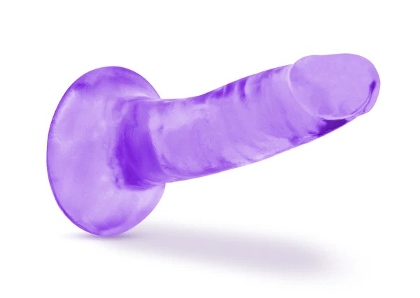 Blush B Yours Plus Hard n’ Happy is a realistic dildo with a... B Yours Plus - Hard & Happy Dildo 14cm - Purple photo-2