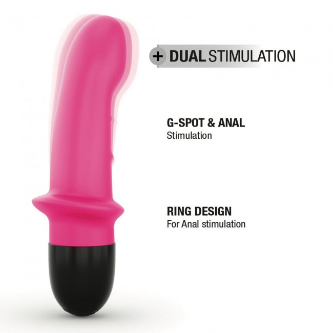 G-Spot & Anal Vibrator
Silicone & ABS
10 vibration modes
Cha... Dorcel - Mini Lover 2.0 Vibe - Pink photo-4