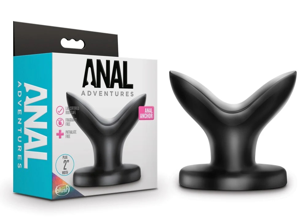 or anyone looking to explore new anal sensations alone or wi... Anal Adventures - Anal Anchor - Black photo-4