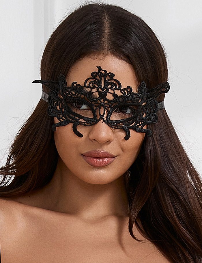 Enchanting lace sexy eye mask for tempting night
Material 9... Ohyeah - Enchanting Eye Masks 2pcs - Black photo-2