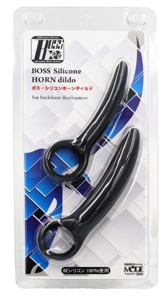 A new classic dildo for anal toys is now available from the ... Boss - Horn Dildo S - Black photo-4