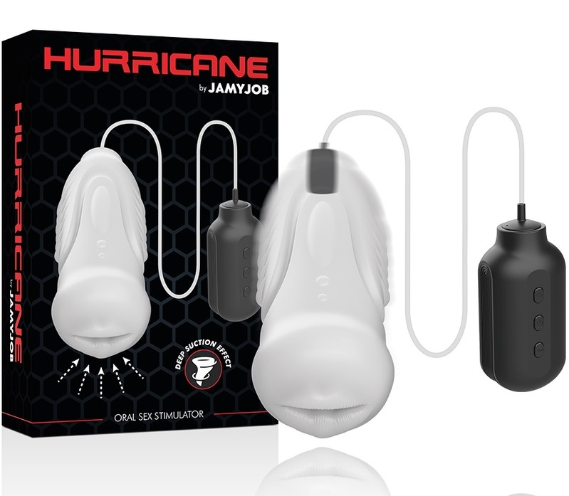 Who doesn't enjoy oral sex? What if we tell you that the... Jamyjob - Hurricane Oral Sex Stimulator - White photo-5