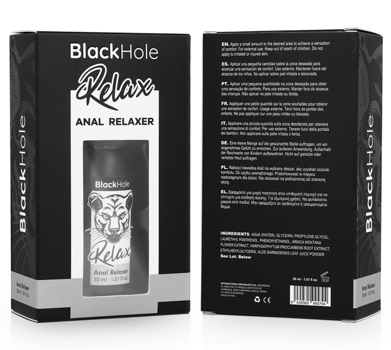 The anal relaxing spray from the BLACK HOLE brand is an inno... Black Hole - Anal Relaxer Spray - 30ml photo-8