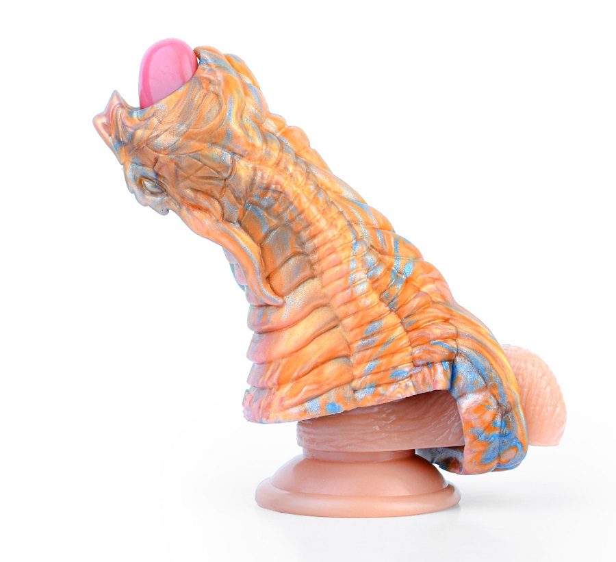 Material: silicone
Intotal L: 12.2cm
Diameter: 5.6cm
Net Wei... FAAK - Dragon Sleeve photo-7