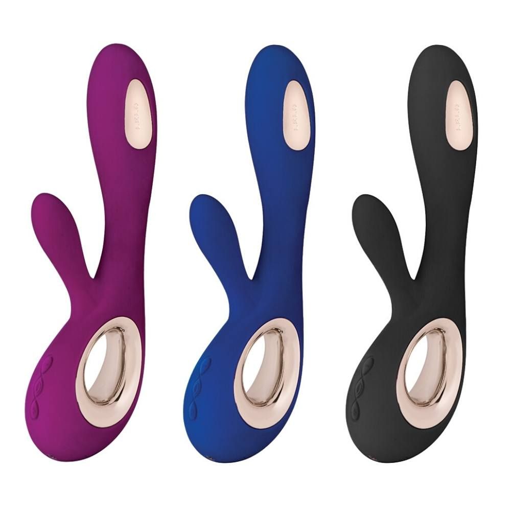 SORAYA WAVE is the world’s most luxurious rabbit massager of... Lelo - Soraya Wave Rabbit Vibrator - Midnight Blue photo-13