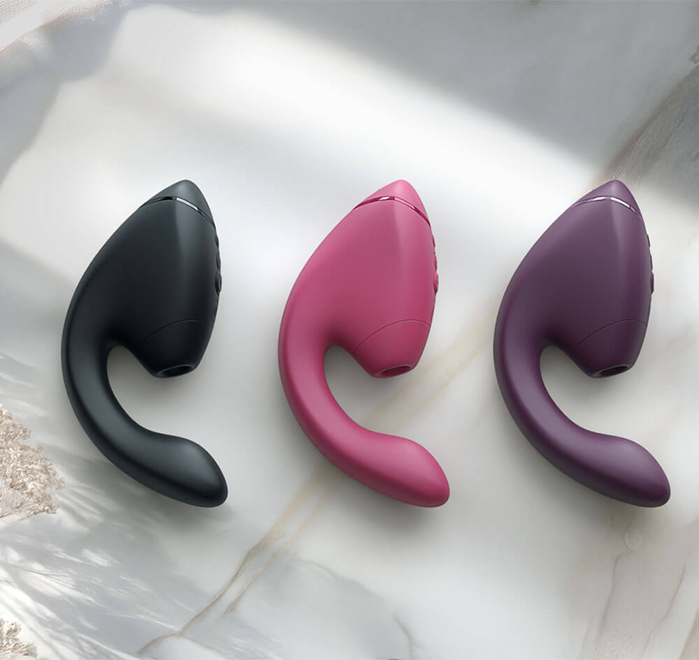Womanizer Next Duo 将 Womanizer 独有慨 3D Pleasure Air 吸吮技术同... Womanizer - Next DUO 3D阴蒂吸啜及G点按摩器 - 暗粉 照片-17
