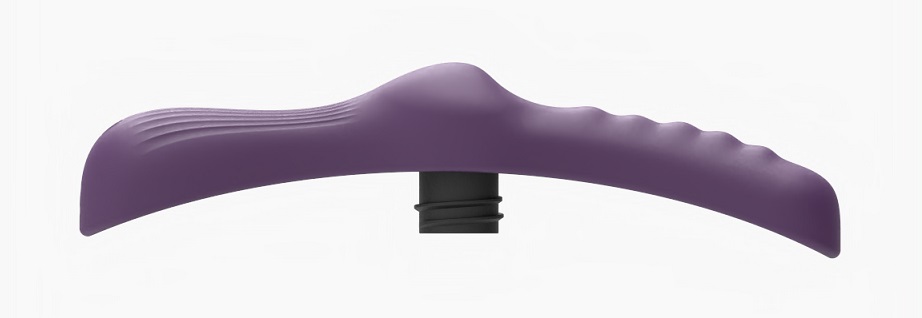 The hands-free sit-on Bouncy Bliss vibrator offers an extens... Bouncy Bliss - Flow Vibro Grinder Pillow - Purple photo-13
