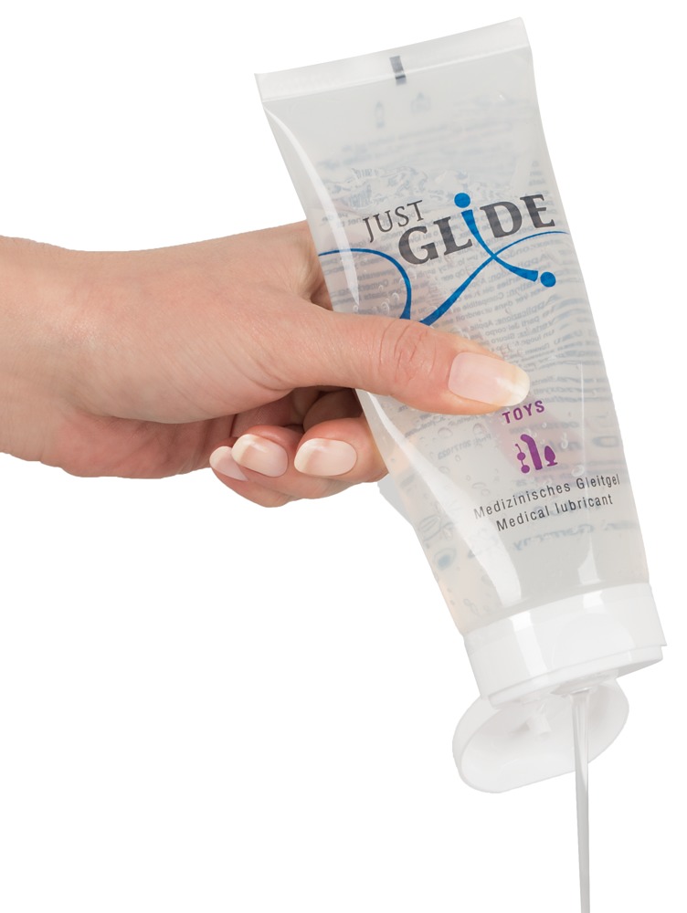 Provides the perfect amount of lubrication, whether it's... Just Glide - Toy Lube - 200ml photo-2