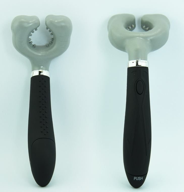 Material: ABS+TPE
Size: 210X65X57mm
Powered By: 3 AAA ba... FT - Clitoris Stimulator - Black photo-3