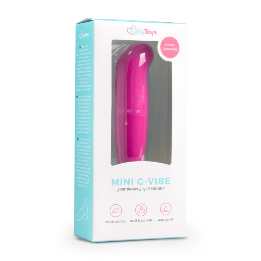 Easytoys - Mini G-Spot Vibe - Pink Easytoys - Mini G-Spot Vibe - Pink photo-5