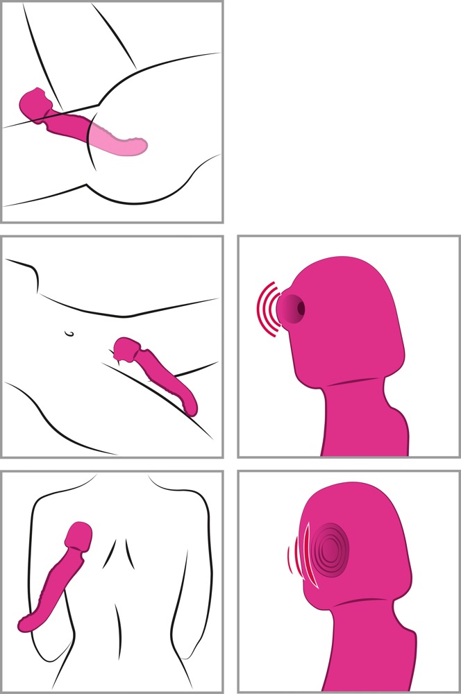 Vibrates, pulsates, sucks, throbs and knocks!
This vibrator ... Javida - 3 Function Vibrator - Purple photo-13