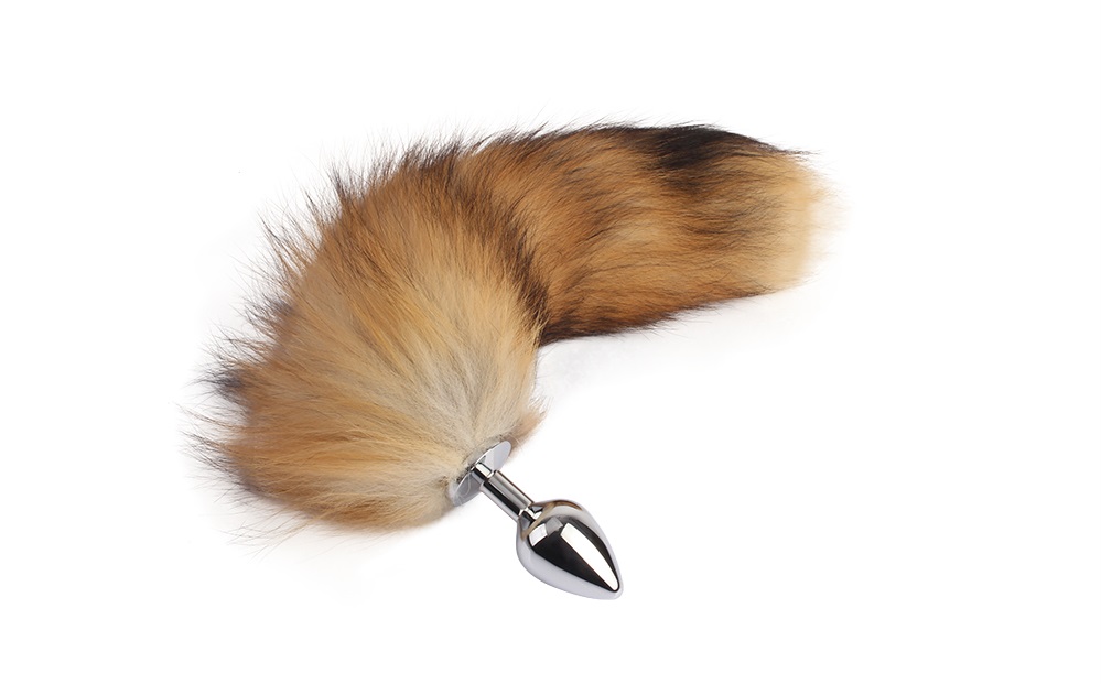 Soft & bushy tail, Anal train, Tapered easy entry tip, Rolep... Chisa - Fluffy Fox Plug photo-3