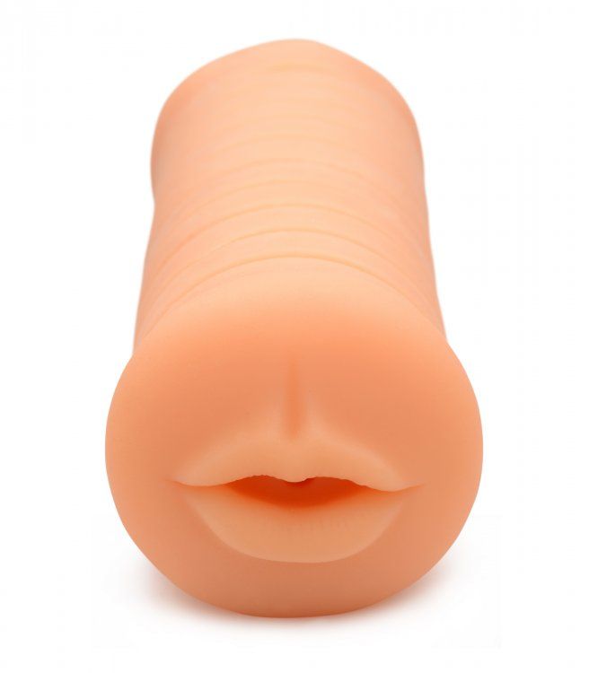It is not always easy to choose between anal sex and a blowj... SexFlesh - Deluxe Double Ended Debbie Stroke-N-Go photo-3