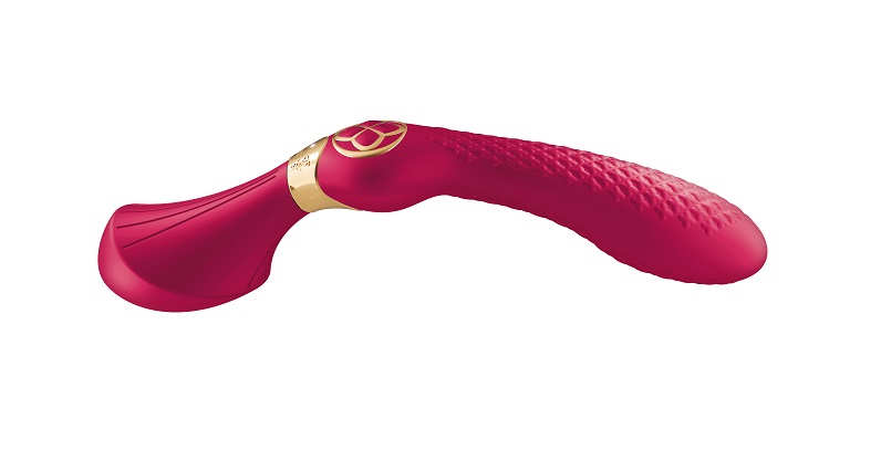 ZOA, for the woman who likes power and finesse. Its refined ... Shunga - Zoa Massager - Raspberry photo-2