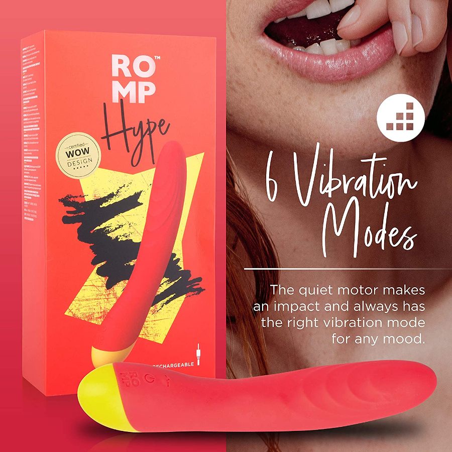 Orgasmic people have more fun and ROMP Hype proves that G-sp... Romp - Hype - Orange photo-11