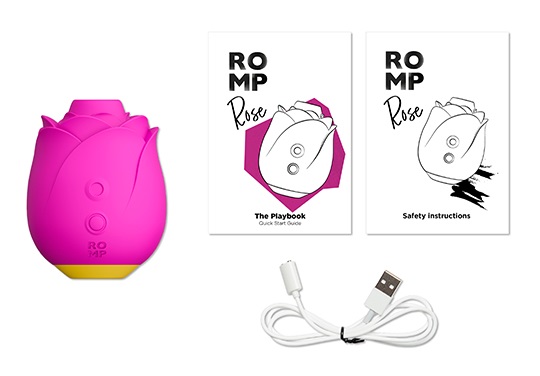 ROMP Rose 是一款獨特的陰蒂刺激器,採用首創的 Pleasure Air Technology,利用非接觸式氣壓... Romp - Rose 玫瑰造型陰蒂吸啜器 - 粉紫 照片-12