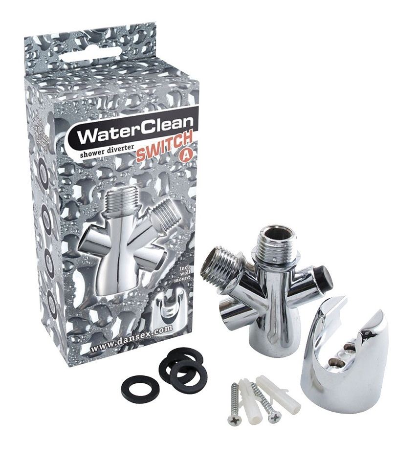 WaterClean Switch is a shower diverter that can be installed... WaterClean - Shower Switch - Silver photo-2