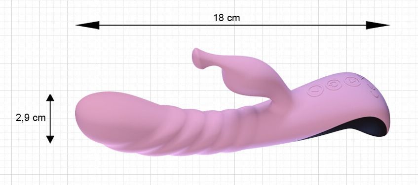 The descendant of our beloved Trigger, now smaller but with ... Adrien Lastic - MiNi Trigger Vibrator - Pink photo-8