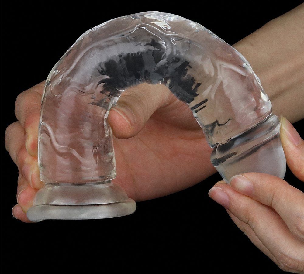 A sight for the most erotic of fantasies, LOVETOY shameless ... Lovetoy - Flawless Dildo 7.0'' - Clear photo-3