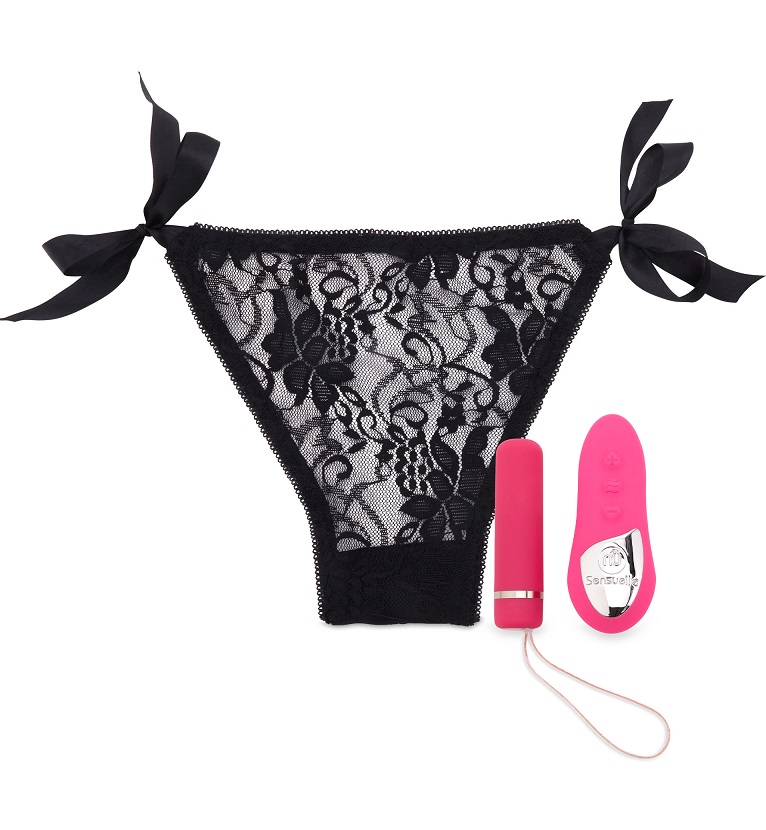Next time someone asks “who are you wearing,” tell them Nu S... Nu Sensuelle - Pleasure Panty w Remote - Pink photo-2