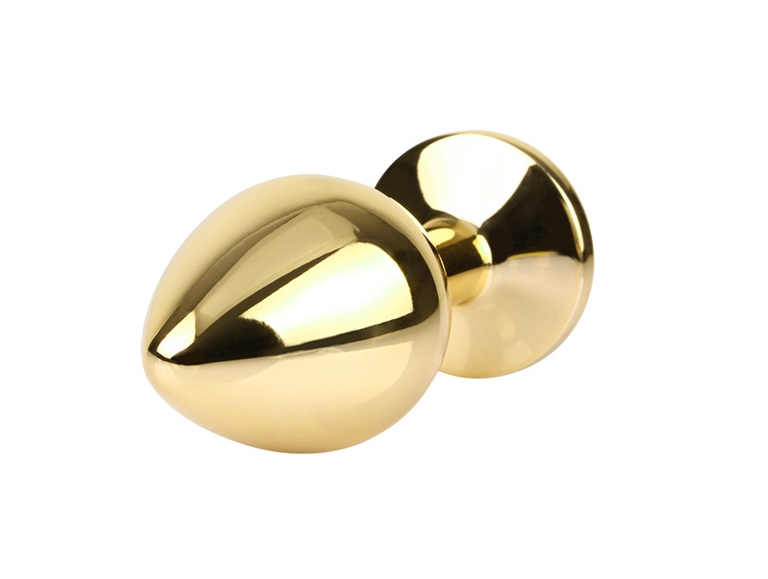 Metal plug for anal play and training
Tapered easy entry tip... Chisa - Gem Metal Plug M - Pink photo-3
