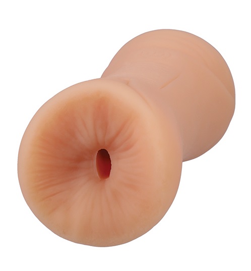 Stud's great ass shape and soft, pliable opening in life... Doc Johnson - Palm Pal Stud Ass Stroker - Vanilla photo-3