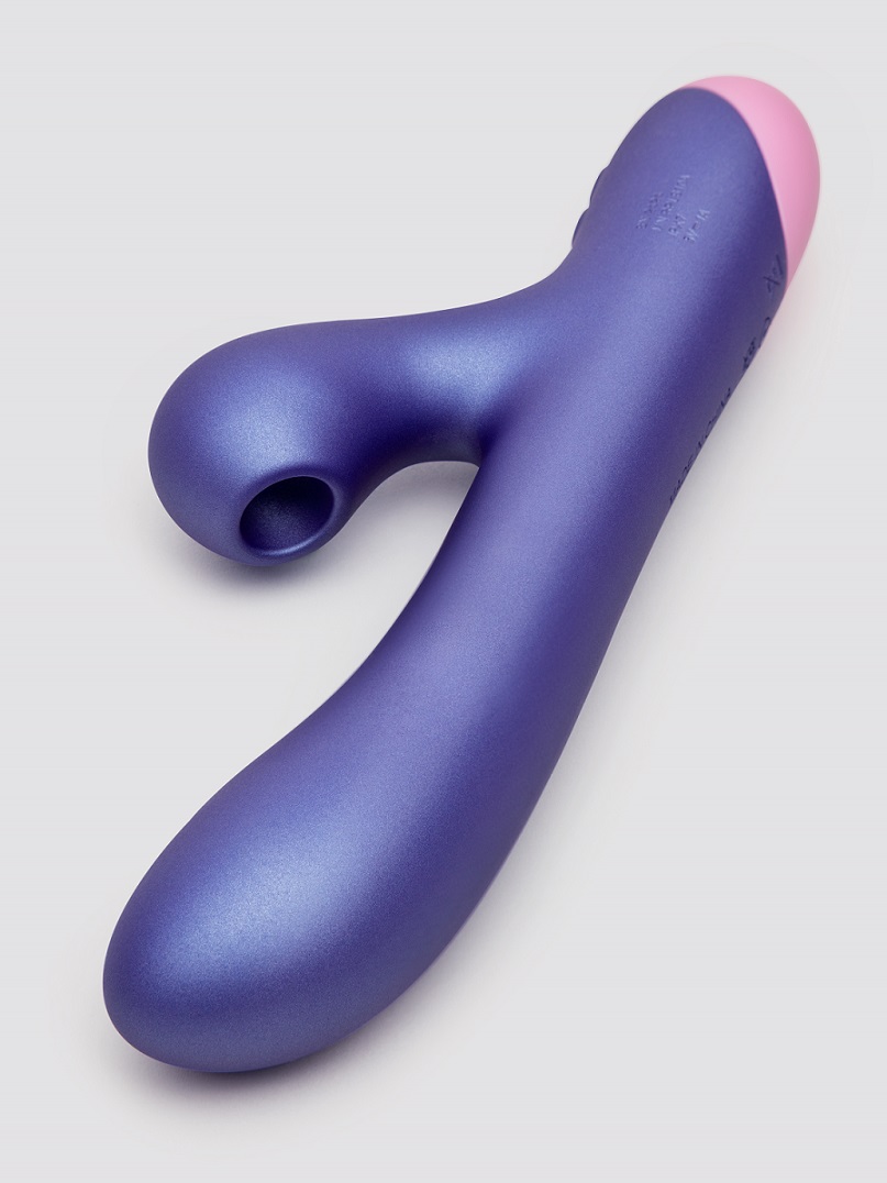 ROMP Pulse is a rabbit vibrator with Pleasure Air clitoral s... Romp - Pulse Suction Rabbit Vibrator - Purple photo-6