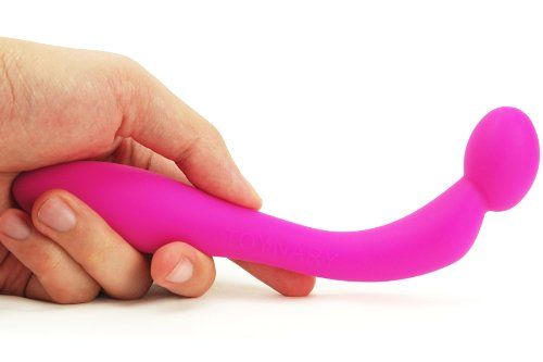 This is a simple double ends wand for men or women, it is ma... Toynary - DN02 Double End Wand - Cerise photo-4