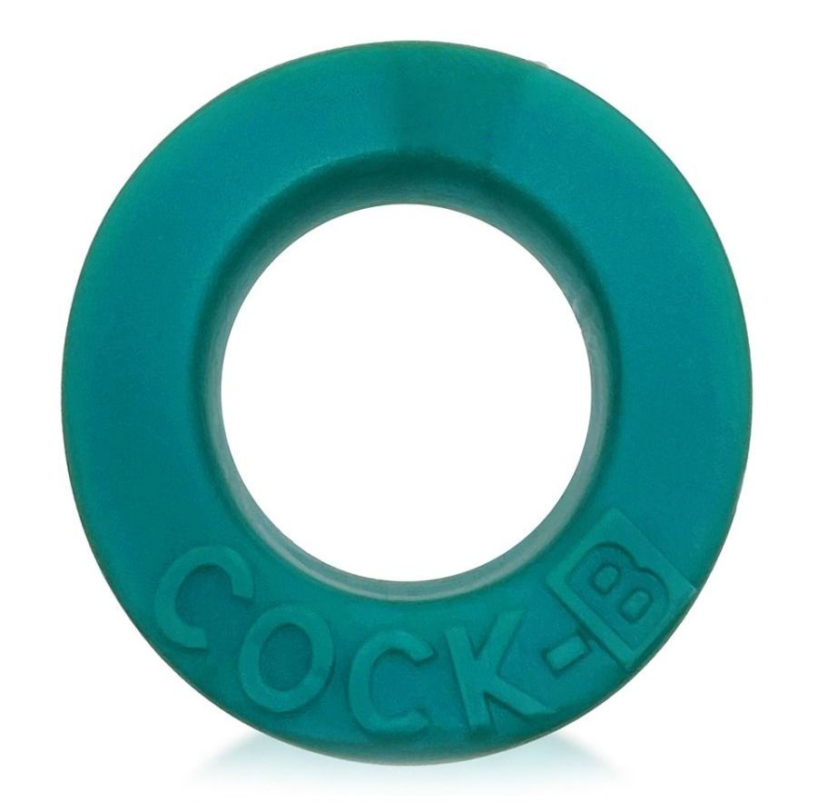 COCK-B is a lush, squishy-soft “padded” cockring that’s perf... Oxballs - Cock-B Bulge Cockring - Peacock photo-2