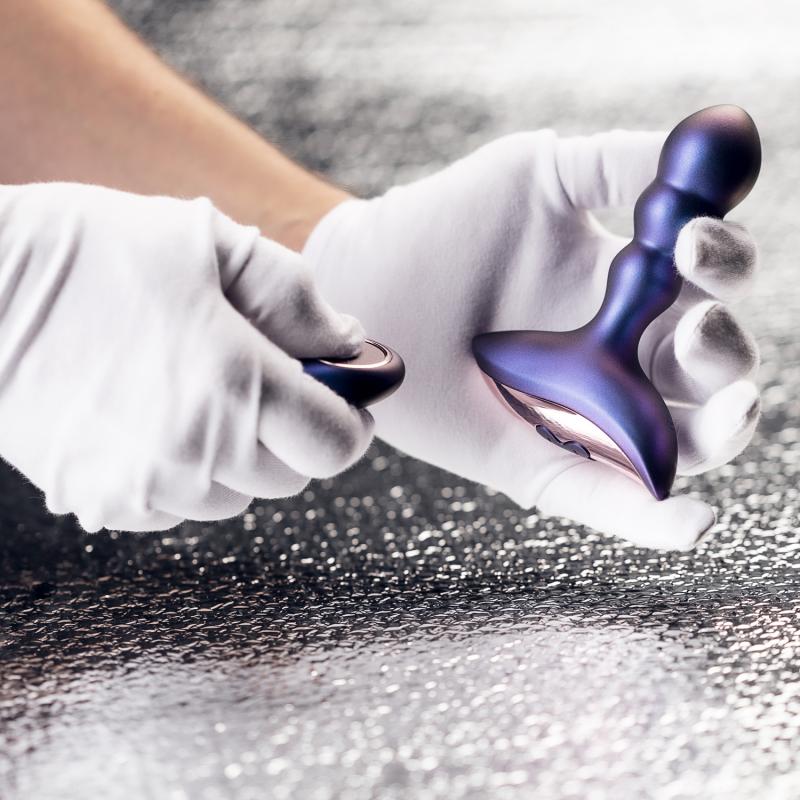 This stylish anal vibrator from the Hueman collection is a m... Hueman - Interstellar Anal Vibrator - Purple photo-9
