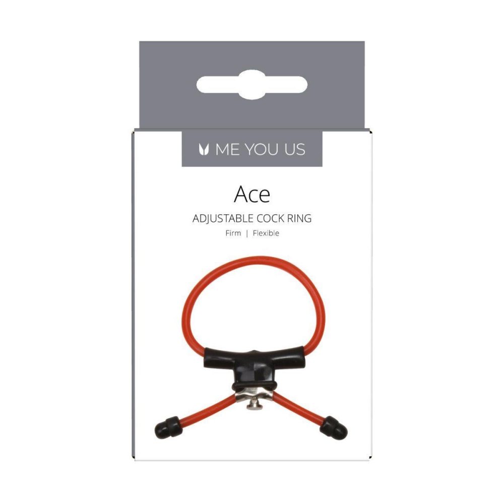 This simple yet effective cock ring can help the wearer to m... Me You Us - Ace Cock Ring - Brown photo-2