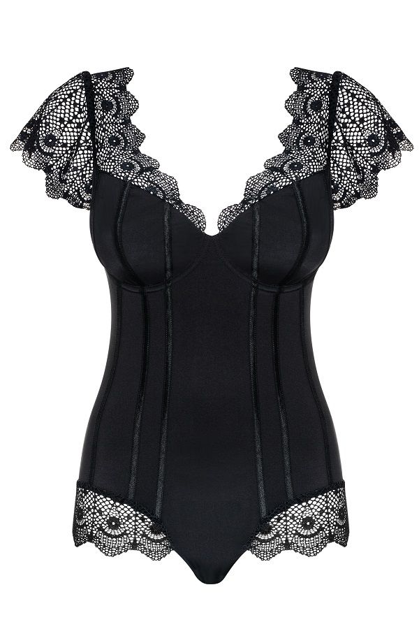 Gorgeously adorned body, feminine details and sexy, exposed ... Obsessive - Moketta teddy - S/M photo-7