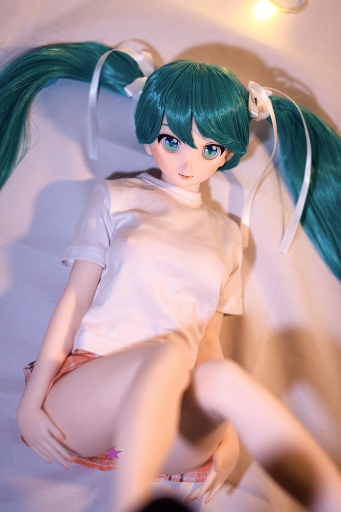 To check the sample of realistic doll visit our showroom.
... Miku Anime Mini Realistic Sex Doll, Skinny, Silicone with Vinyl Head 60 cm (2 ft) photo-9