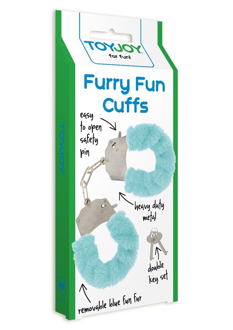 Unleash your playful side with the Toy Joy Furry Fun Cuffs. ... ToyJoy - Furry Fun Cuffs - Aqua photo-4