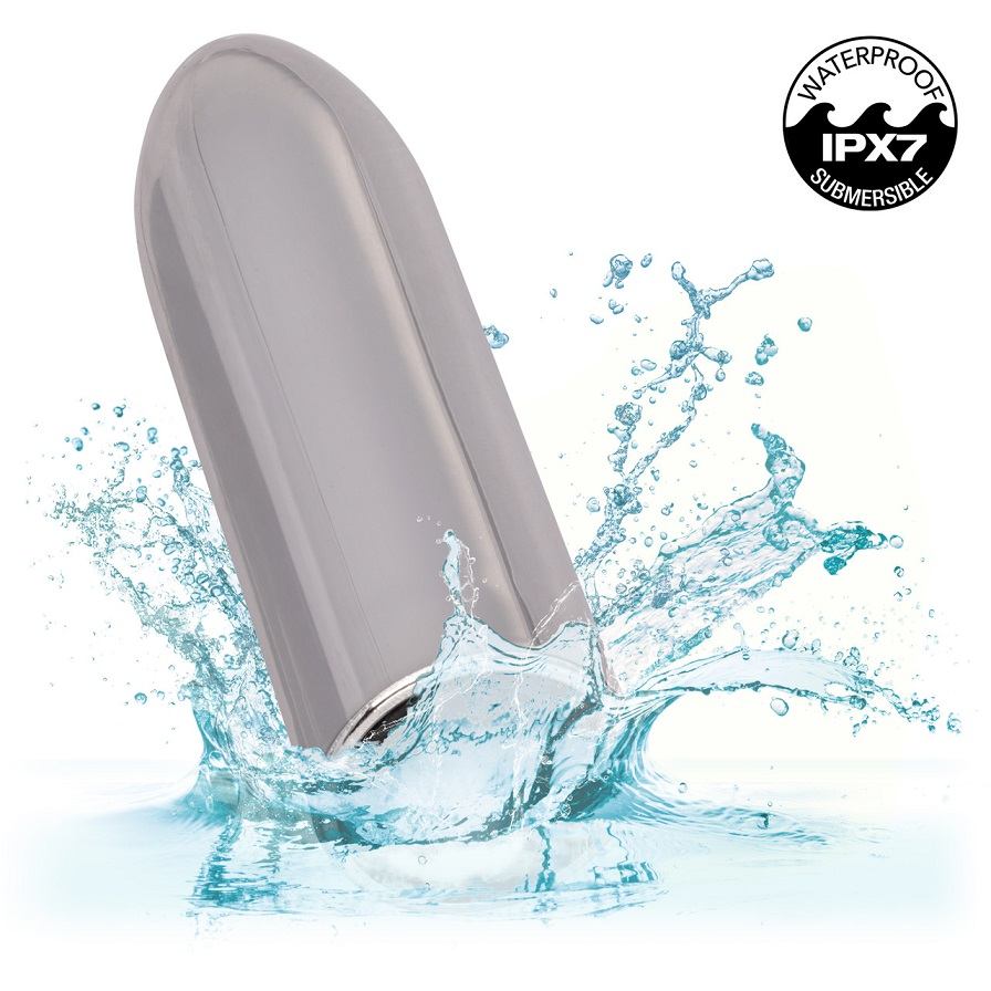 Introducing the Turbo Buzz Classic Mini Bullet, the epitome ... CEN - Turbo Buzz Classic Mini Vibro Bullet - Silver photo-6