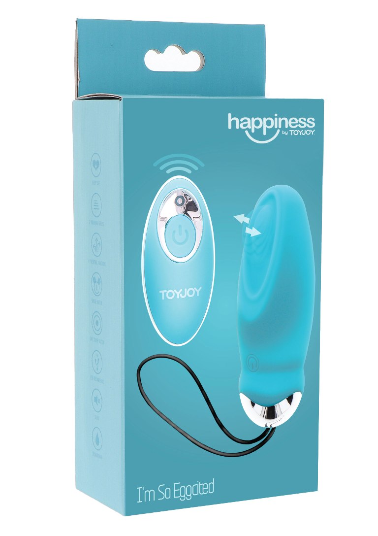 Ready for eggcellent pleasure? The I’m So Egg-cited will thr... ToyJoy - I'm So Eggcited - Blue photo-6