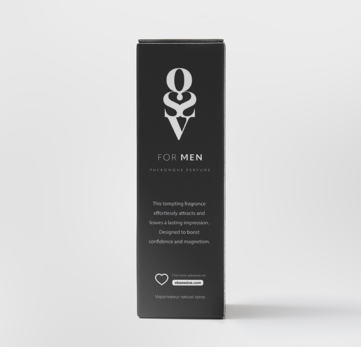 Discover the new edition of pheromone perfume for men. The n... Obsessive - Pheromones Perfume for Men - 10ml photo-3