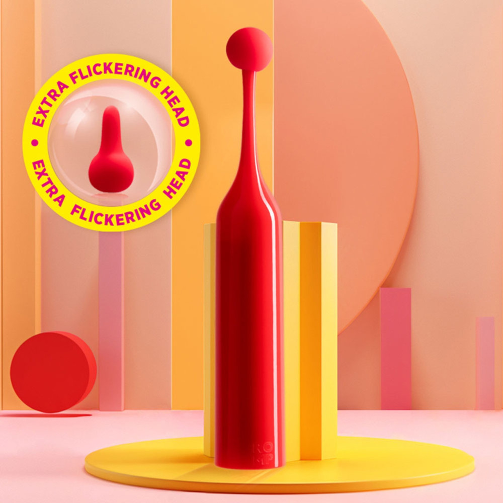 ROMP Pop is a high frequency clitoral stimulator for versati... Romp - Pop - Red photo-6