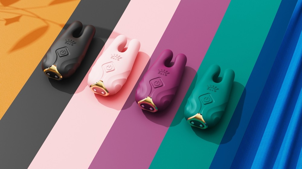 NAVE is elevating nipple play to legendary new heights with ... Zalo - Nave APP Vibro Nipple Clamps - Obsidian Black photo-8